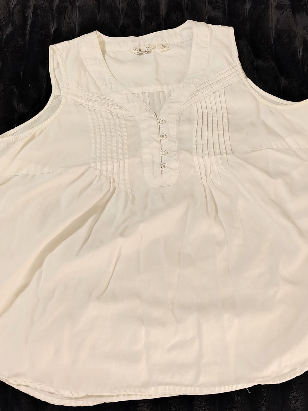 Like New White Caffe Marrakech Blouse